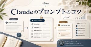 Claudeのプロンプトのコツ｜精度を上げる書き方【2026年最新】のアイキャッチ