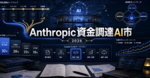 Anthropic 資金調達 AI市場【2026年最新】